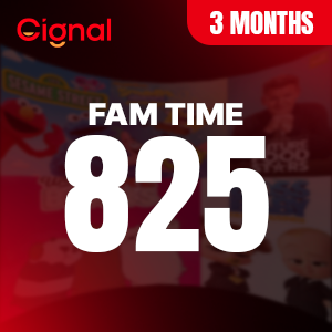 CIGNAL FAM TIME (3 months) 825