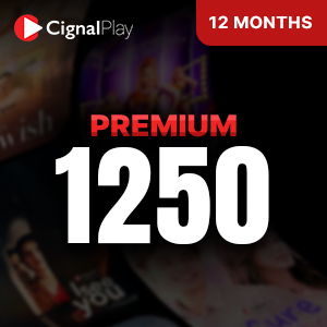 CIGNAL PLAY PREMIUM (12 months) 1250