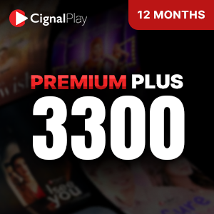 CIGNAL PLAY PREMIUM PLUS (12 months) 3300