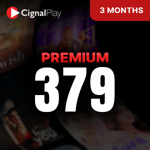 CIGNAL PLAY PREMIUM (3 months) 379