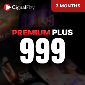 CIGNAL PLAY PREMIUM PLUS (3 months) 999