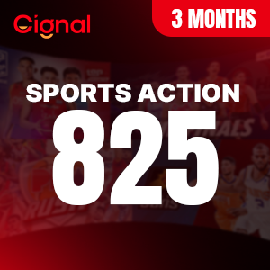 CIGNAL SPORTS ACTION (3 months) 825