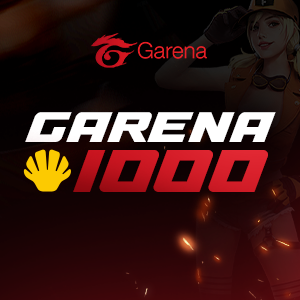 GARENA 1000 (1000 Shells)