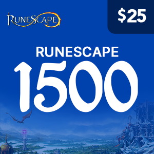 RUNESCAPE 1500 (USD 25)