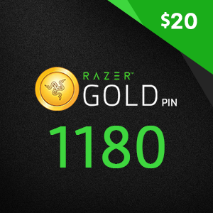 RAZER GOLD US 1180 (USD 20)