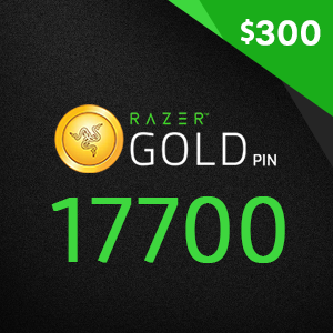 RAZER GOLD US 17700 (USD 300)
