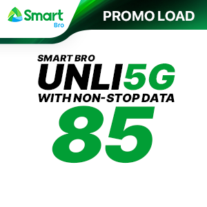 SMART BRO UNLI 5G with NON-STOP DATA 85