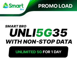SMART BRO UNLI 5G with NON-STOP DATA 35
