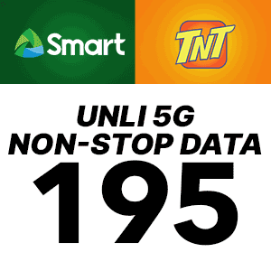 TNT UNLI 5G with NON-STOP DATA 195