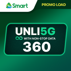 TNT UNLI 5G with NON-STOP DATA 360