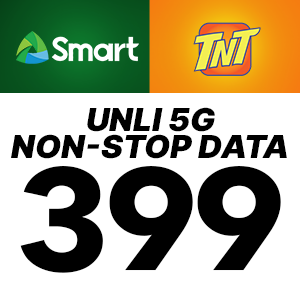 TNT UNLI 5G with NON-STOP DATA 399