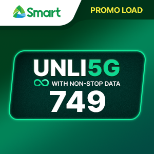 TNT UNLI 5G with NON-STOP DATA 749