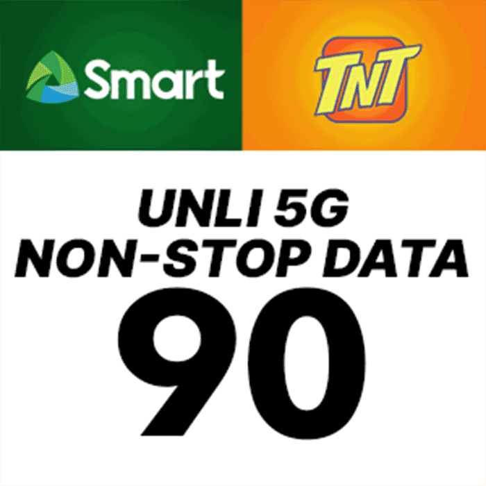 TNT UNLI 5G with NON-STOP DATA 90