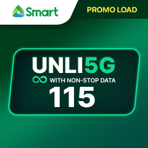 SMART UNLI 5G PLUS with NON-STOP DATA 115
