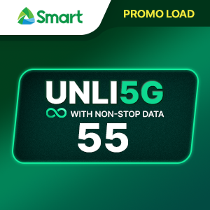 SMART UNLI 5G PLUS with NON-STOP DATA 55