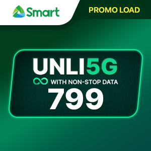 SMART UNLI 5G PLUS with NON-STOP DATA 799